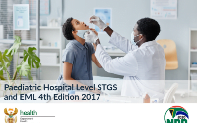 Paediatric Hospital Level STGS and EML 4th Edition 